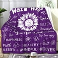 thumbnail image 2 of Mom Blanket Gifts for Mom,Mothers Day Best Gifts for Mom from Daughter Son,Super Soft Throw Blankets for Mom's Birthday Gifts for Bed Couch 50”x40”, 2 of 5