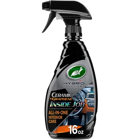 53787 Hybrid Solutions Ceramic Graphene Inside Job, Interior Car Cleaner and Protectant, Odor Eliminator, Works on Leather, Vinyl, Plastic, Rubber and More, 16 fl oz. (Pack of 1)