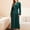 Green, variant on Women Winter Casual Pajama Suits,Sleepwear for Women Pajama Set Women's Solid Color Cloth V Neck Long Sleeve Bathrobe With Belt And Pockets for Makeup And Morning Wear Winter