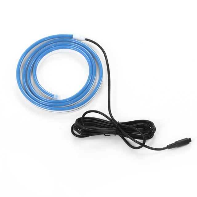 Tira de luces LED flexible para coche, luz de capó de coche de 12 V, tira de luces de circulación diurna para exterior, tira de luces LED de estética elegante