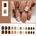 thumbnail image 2 of Shines Press On Tips Removable Seasonal Fake Nails Comfortable Wear Fast Styles Change For Casual Or Formal Setting, 2 of 8