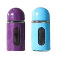 thumbnail image 1 of Glass Salt And Pepper Shakers With Adjustable Pour Holes - Stainless Steel Salt Shaker And Pepper Shaker, 1 of 4