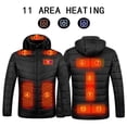 thumbnail image 2 of Heating Vest Usb 11 Piece Male And Female Charging HeatingHeated Coat Heating Heated Coat Shirts for Women Pack Womens Polyester T Shirts Womens Casual Work Tops Dark Shirt Women Tops Spandex Burnout, 2 of 3