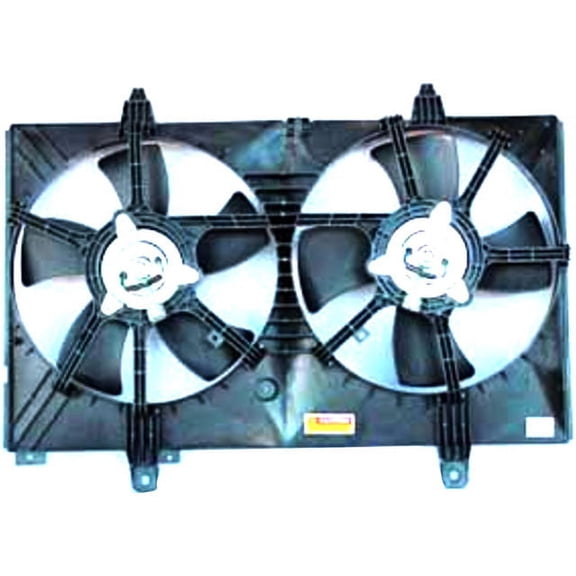 Radiator Fan Assembly - Compatible with 2003 - 2007 Nissan Murano Sport Utility 3.5L V6 2004 2005 2006