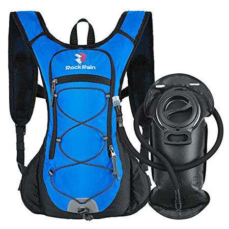 

ROCKRAIN Hydration Backpack Windrunner Lightweight Hydration Pack with 2L BPA Free Water Bladder - Outdoor Sports Gear for Running Cycling Hiking Insulated Water Backpack for Men Women K