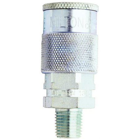 Milton 1834 1/4" NPT Male H-Style Coupler