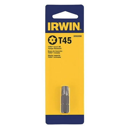 

1Pack Irwin 3053058 Torsion Bit SAE 5/16 Hex T45 1-1/4