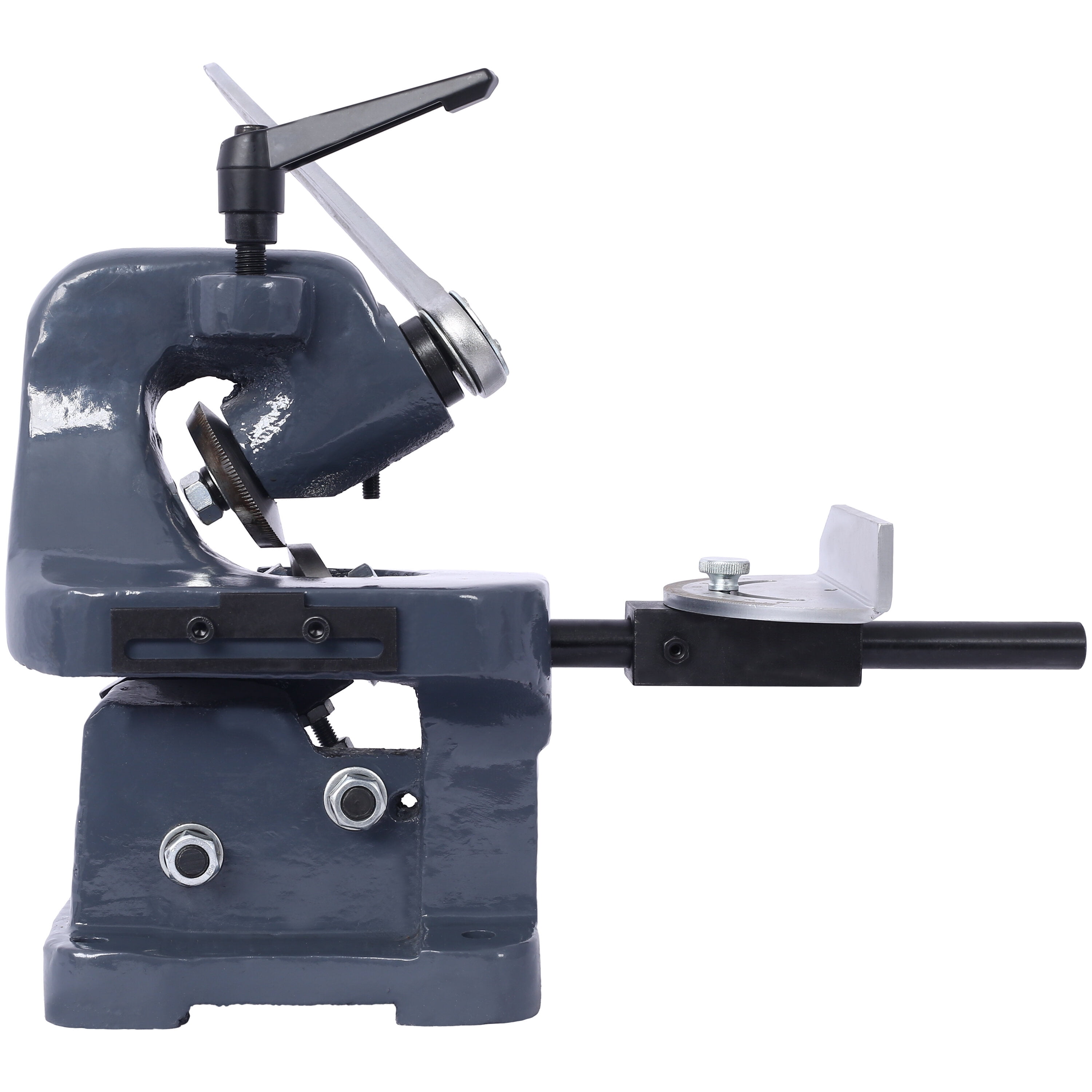 , Multiple-Purpose Throatless Sheet Metal Shear Cutter with 16 Gauge, Gray ,Metal ,