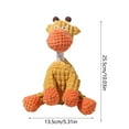thumbnail image 3 of Durable Indestructible Squeaky Giraffe Chew Toy for Aggressive Teething Dogs Puppies, 3 of 8
