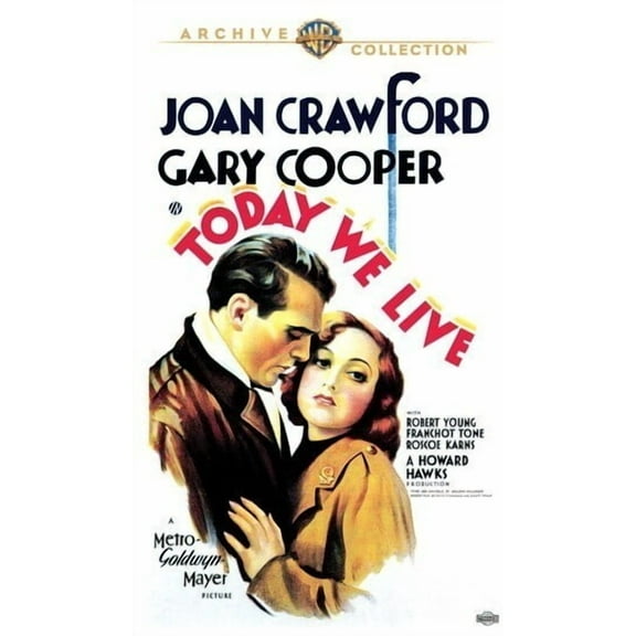 Warner Archives - Today We Live [DIGITAL VIDEO DISC]