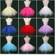 thumbnail image 2 of Falda sin tirantes multicolor de color caramelo para vestido de novia, falda de media longitud, falda pirata colorida, 2 of 6
