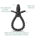 thumbnail image 4 of RaZbaby RaZberry Teether Plus 3m+ - BPA Free, Easy-to-Hold, Teething Relief - Black, 4 of 4