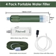 thumbnail image 2 of Portable water filter and water purifier with carbon filter, 2 of 5