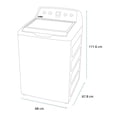 thumbnail image 4 of Lavadora Mabe LMA74215WDAB1 Automática High Efficiency 24 kg Diamond Gray LMA74215WDAB1, 4 of 4