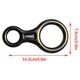 thumbnail image 4 of Yuarrent Descensor de equipo de escalada, prácticos accesorios de descenso resistentes, equipo de escalada en roca en forma de 8 para protección de Type2 NO2 Yuarrent OD019554-06, 4 of 6