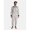 thumbnail image 2 of Peanuts Snoopy Matching Family Men's Pajamas Union Suit, Sizes S-2XL, 2 of 5