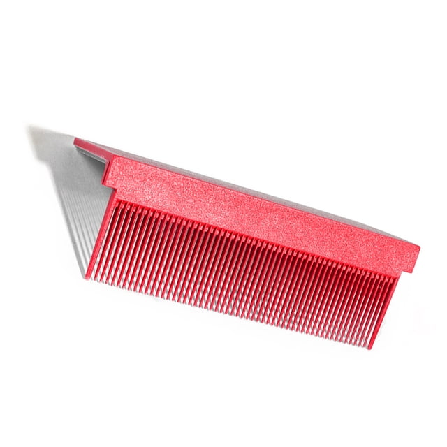 Qarigey Peine alisador para mujer, herramienta de férula para estilismo, peluquería, bricolaje, profesional, conveniente, accesorio de viaje para el Cuidado del cabello Rosa Qarigey CE015816-02
