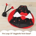 thumbnail image 3 of Gaggleville Love Bug Goose Outfit, Fits Large 23" H Statue, Valentine Ladybug Costume for Lawn Décor, Polyester, by Fox Valley Traders, 3 of 9