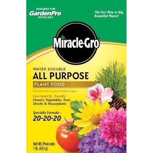 Miracle Gro All Purpose Plant Food 24816 10 Sq. Ft. 1 Lb. Walmart