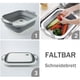 thumbnail image 3 of Tabla de cortar, tabla de cortar de plástico de alta calidad, almacenamiento de frutas y verduras, tabla de cortar plegable con tapón de drenaje, tabla de desayuno, accesorios de cocina, 3 of 7