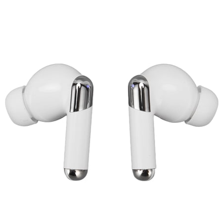 M Buder J66 Language Translator Earbuds 144 Languages ANC Noise Reduction Bluetooth 5.3 Wireless Earphone White (2.82 oz / 80 g)