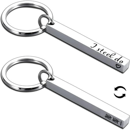 Purchase Products 11th Anniversary Steel Gift Anniversary Gift for Husband Wife Couple 11 Years Wedding Anniversary Gift 11 Years I Steel Make 11th Anniversary Cool Keychain Anniversary Gift