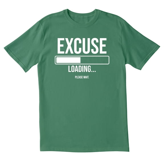 TotallyTorn Excuse Loading Novelty Sarcastic Funny Mens Graphic T Shirts