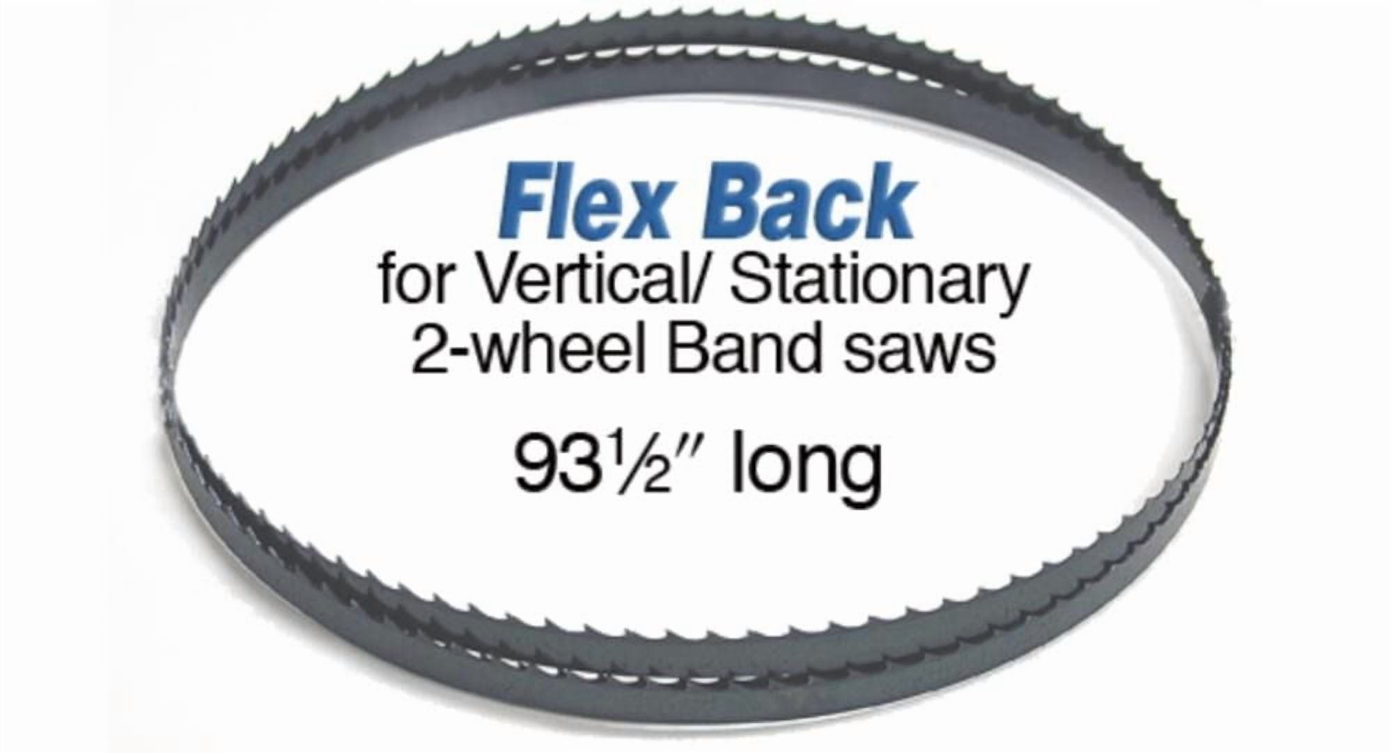 Olson FB08593DB Band Saw Blade, 1/8 in W, 93-1/2 in L, 14 TPI