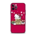 thumbnail image 1 of Phone Case For Apple iPhone 15 14 13 12 11 Pro Max 13 12 Mini XS Max XR X 7 8 Plus Merry Christmas Tree Hello Kitty Family LXY, 1 of 7