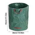 thumbnail image 3 of Garden Garbage Bag Leaf Collector 15.9 Gal, Self Standing Yard Waste Bag, Heavy Duty Reusable Lawn Bag for Leaves Debris, 3 of 7