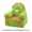 Green, variant on Folding Children Sofa Backrest Armchair 2 In 1 Folding Children Sofa Cute Cartoon Lazy Sofa Baby Chairs Comfy Foldable Couch & Reading Chair Without Padding Or Padding Core