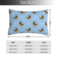 thumbnail image 4 of Disketp Pillow Covers Cute Puppy Pattern Throw Pillow Case Cushion Covers,Cushion For Bedroom,Couch,Home-14"X20", 4 of 9