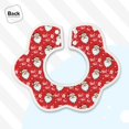 thumbnail image 4 of Hirioo Merry Christmas Santa Claus A for Baby Cotton Petal Bib Drool Bibs for Baby Boy Unisex, 4 of 9