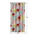 thumbnail image 5 of Pioneer Flower Floral Print Pattern Shower Curtain 36"x72", Bathroom Decorative Shower Curtain Set with 12 Hooks, Waterproof Washable, 5 of 6