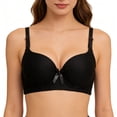 thumbnail image 4 of Fewfanhot Bras for Women Lace Underwire Bra, Full Coverage T-Shirt Bras, Back Closure Daily Bra, Comfort Breathable Underwear, 4 of 4