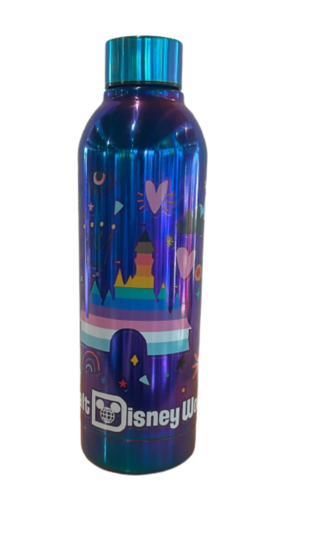 Disney Walt Disney World Cinderella Castle Water Bottle Pride ...
