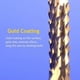 thumbnail image 4 of Set of 10 Titanium Carbide Engraving Bits 3.175mm x 0.5mm x 3mm, 4 of 4