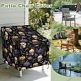 thumbnail image 3 of Renewold Outdoor Chair Covers Waterproof Patio Adirondack Chair Covers All Weather Lawn Deck Furniture Protector for Halloween Home Decor, 32"W x 35"D x 36"H, Skull Pumpkin Rose Spider Web Print, 3 of 7