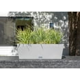 thumbnail image 3 of Veradek Pure Series Window Box 25" Plastic Planter - Gray, 3 of 6