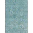 thumbnail image 2 of Addison Rugs Mayfield Premium Machine Washable Transitional Border Teal Rectangle Rug, 9' x 12', 2 of 7