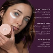 ITK Skincare Day and Night Eye Cream Duo, Under Eye Brightening and Ceramides, 0.6 oz