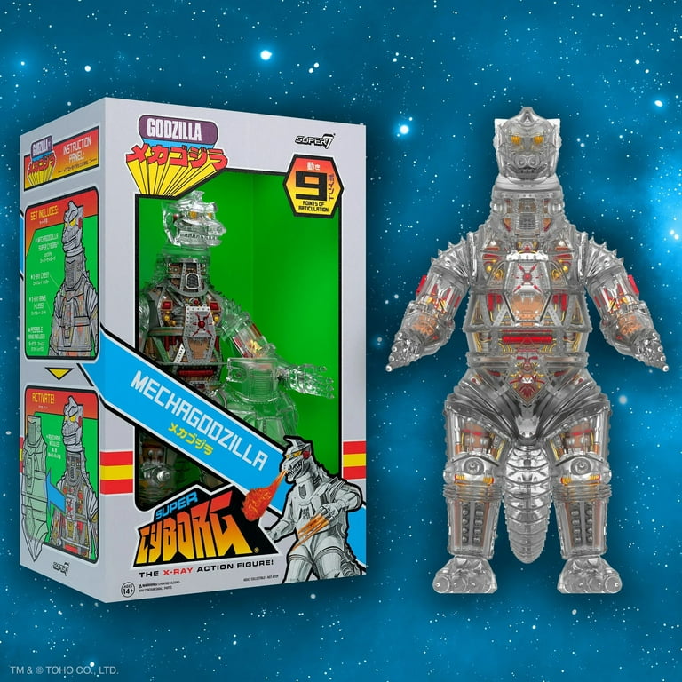 Super7 - Toho - Super Cyborg - Mechagodzilla (Clear), Super7