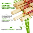 thumbnail image 6 of BambooMN 9.5" Bamboo Floral Print Chopsticks - Red - 120 Pairs, 6 of 7
