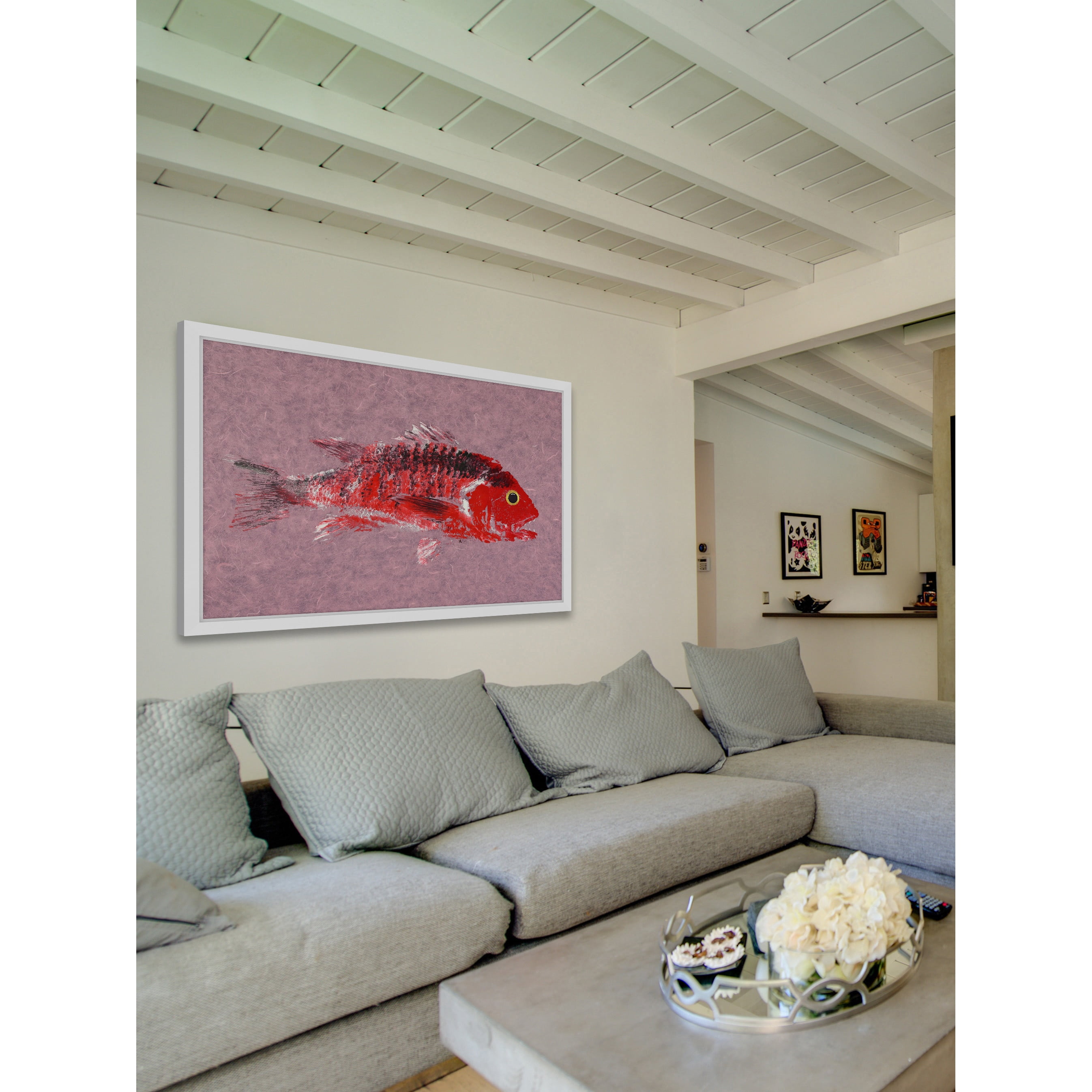 Marmont Hill "Snapper" by Warren Sellers Framed Painting Print