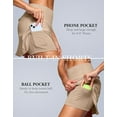 thumbnail image 4 of Women's Short skirt, have 2 Pockets , High Waisted for walk, Tennis , Golf, 4 of 13