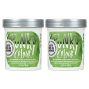 Jerome Russell PUNKY COLOUR Semi Permanent Conditioning Color 3.5 oz - Spring Green ( PACK OF 2 )