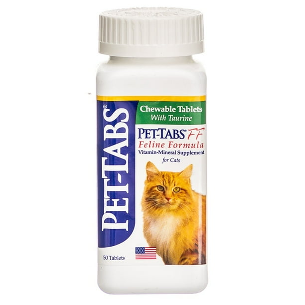 PetTabs FF Feline Formula VitaminMineral Supplement for Cats PetTabs