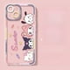 thumbnail image 3 of Bonita funda de teléfono Sanrio Kuromi Cinnamoroll para IPhone 15 Pro Max 14 11 12 13 Mini XR XS 7 8 6 6S Plus SE 2020 2022, cubierta transparente, 3 of 5