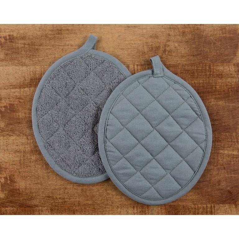 Arkwright Kitchen Pot Holders (Bulk Case of 144), Green, 7 inchx7 inch, 100% Cotton, Soft & Heat Resistant, Size: 7 x 7