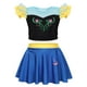 thumbnail image 3 of Disney-traje de baño de Mickey Mouse para niña, 2 piezas, vestido de vacaciones, disfraz de princesa Bella Aurora, Bikini para niños, 3 of 5